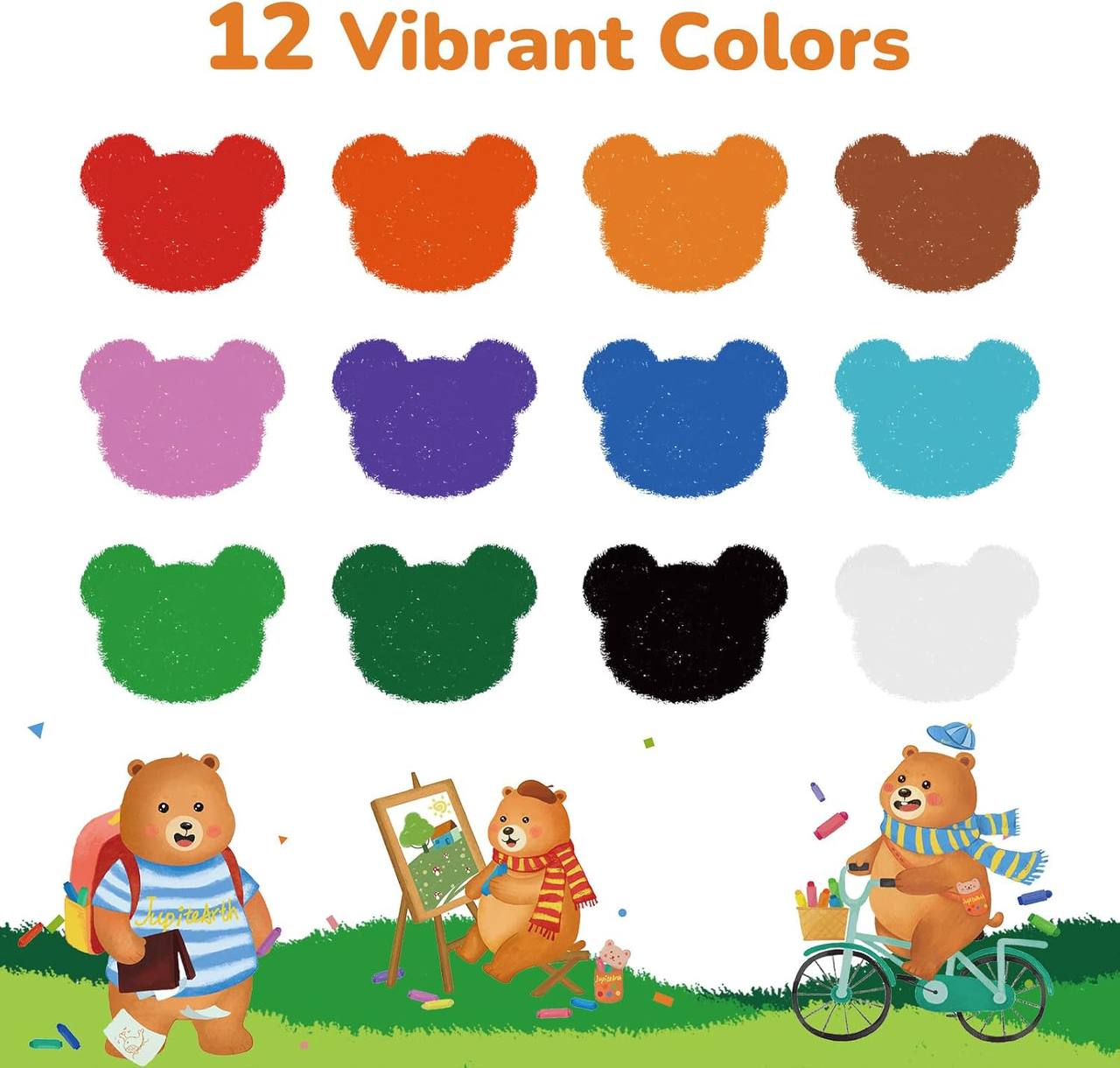 Joylo™ Silky Twist Crayons