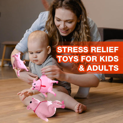 Pink Piggy Squishy – Cute Stress Relief & Fidget Toy