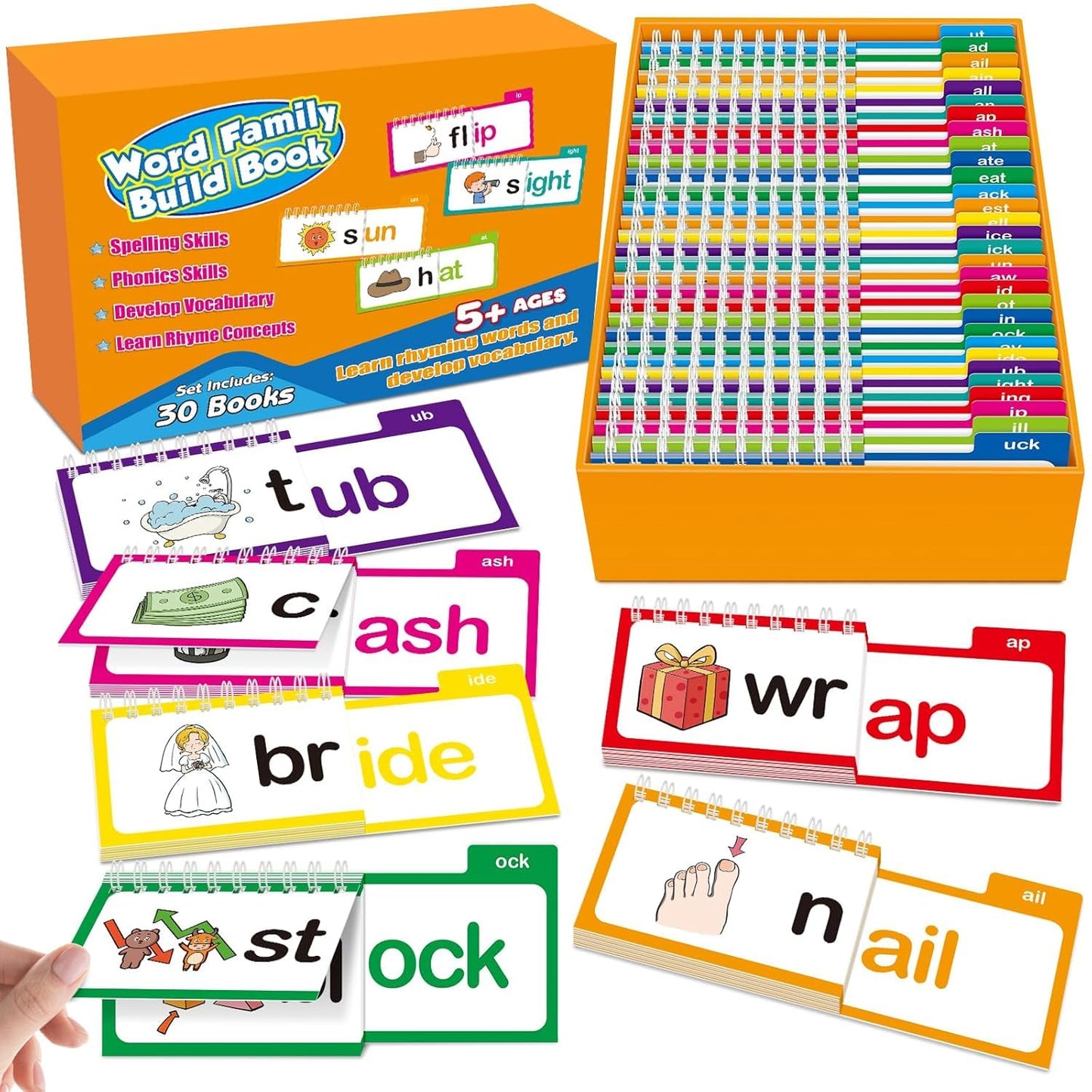 Joylo™ Fun Phonics 30-Flip Books
