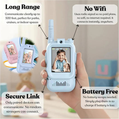 Talk Video walkie-talkie (Pack Of 2)