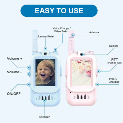 Talk Video walkie-talkie (Pack Of 2)