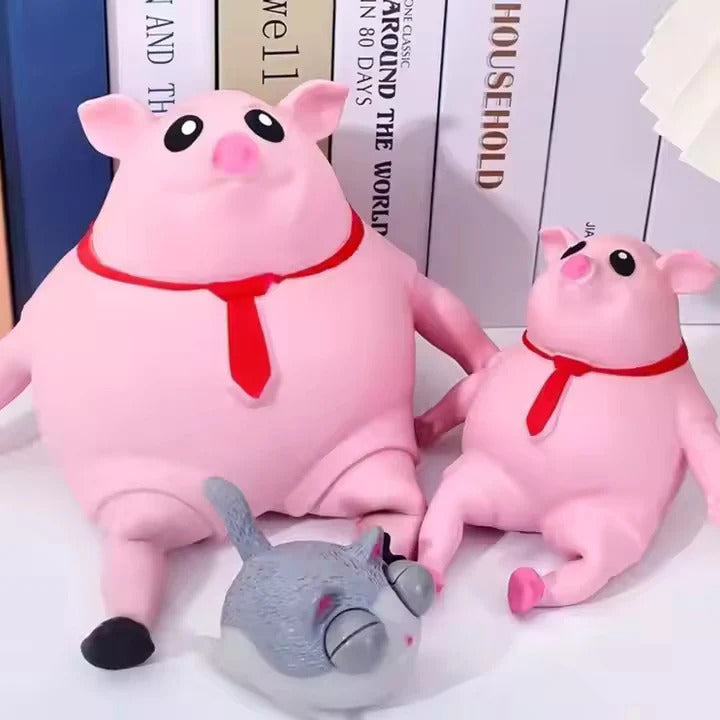 Pink Piggy Squishy – Cute Stress Relief & Fidget Toy