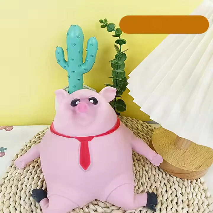 Pink Piggy Squishy – Cute Stress Relief & Fidget Toy