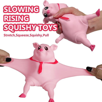 Pink Piggy Squishy – Cute Stress Relief & Fidget Toy