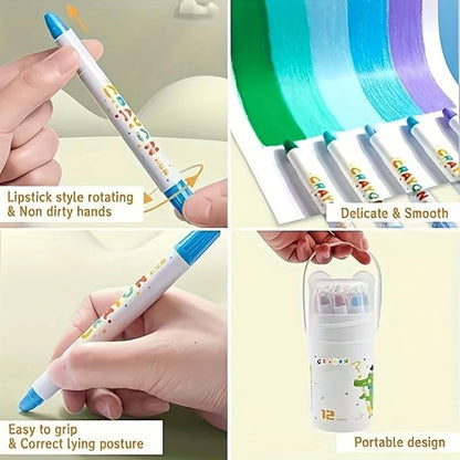 Joylo™ Silky Twist Crayons